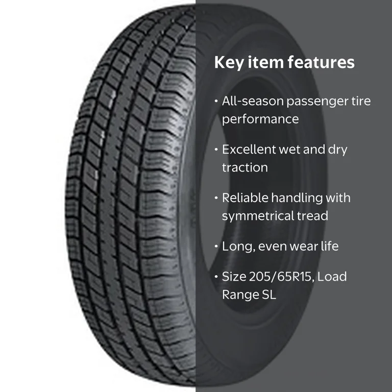 Otani, Passenger Tire, 205/65R15 94H, All Season Wet Dry Traction
