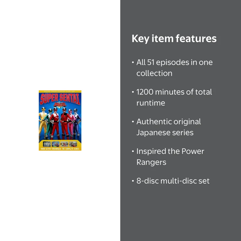 Power Rangers: Mirai Sentai Timeranger - The Complete Series (DVD