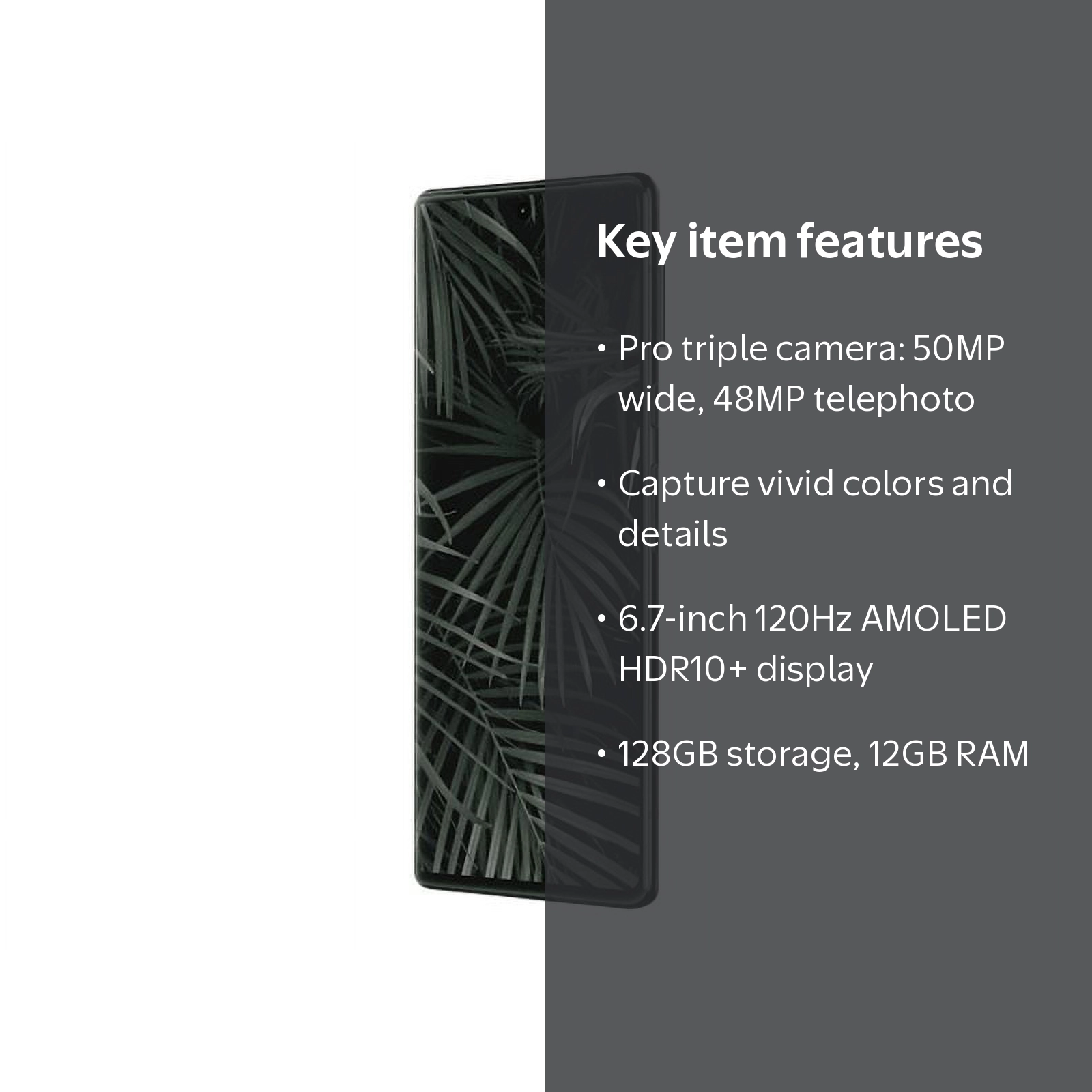 Google Pixel 6 Pro 5G Phone, Dual-SIM, 12GB RAM, 128GB Storage