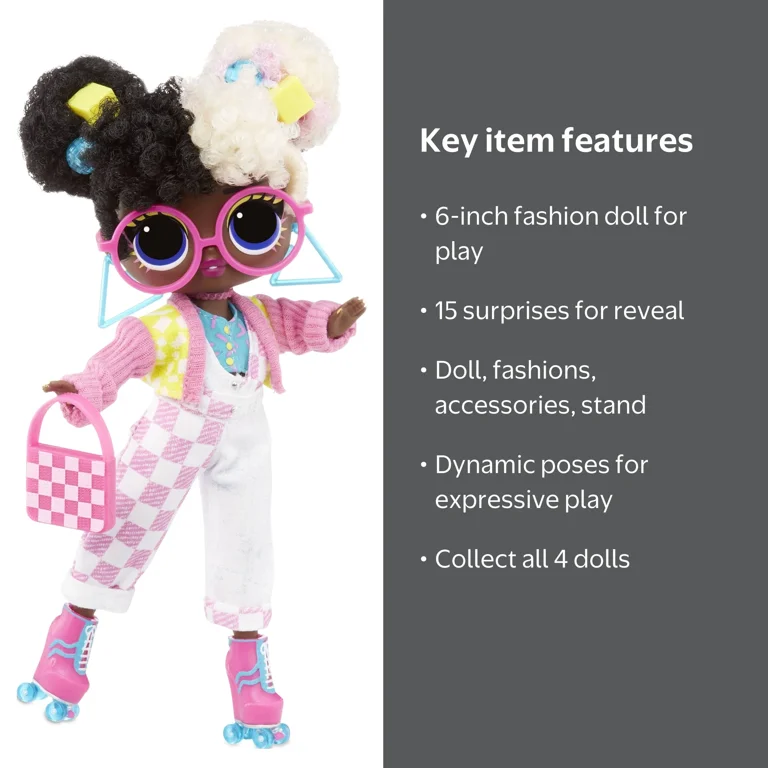 LOL Surprise Tweens Doll Toy-Gracie Skates, Perfect for Kids Ages