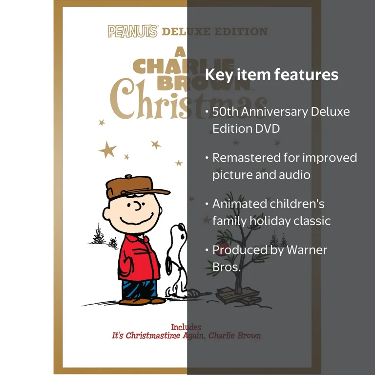 A Charlie Brown Christmas (50th Anniversay Deluxe Edition) (DVD