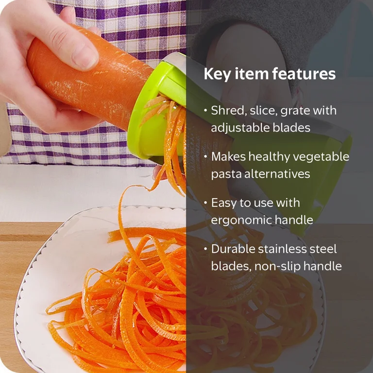Multifunction Spiralizer Vegetable Spiral Slicer Zucchini Pasta