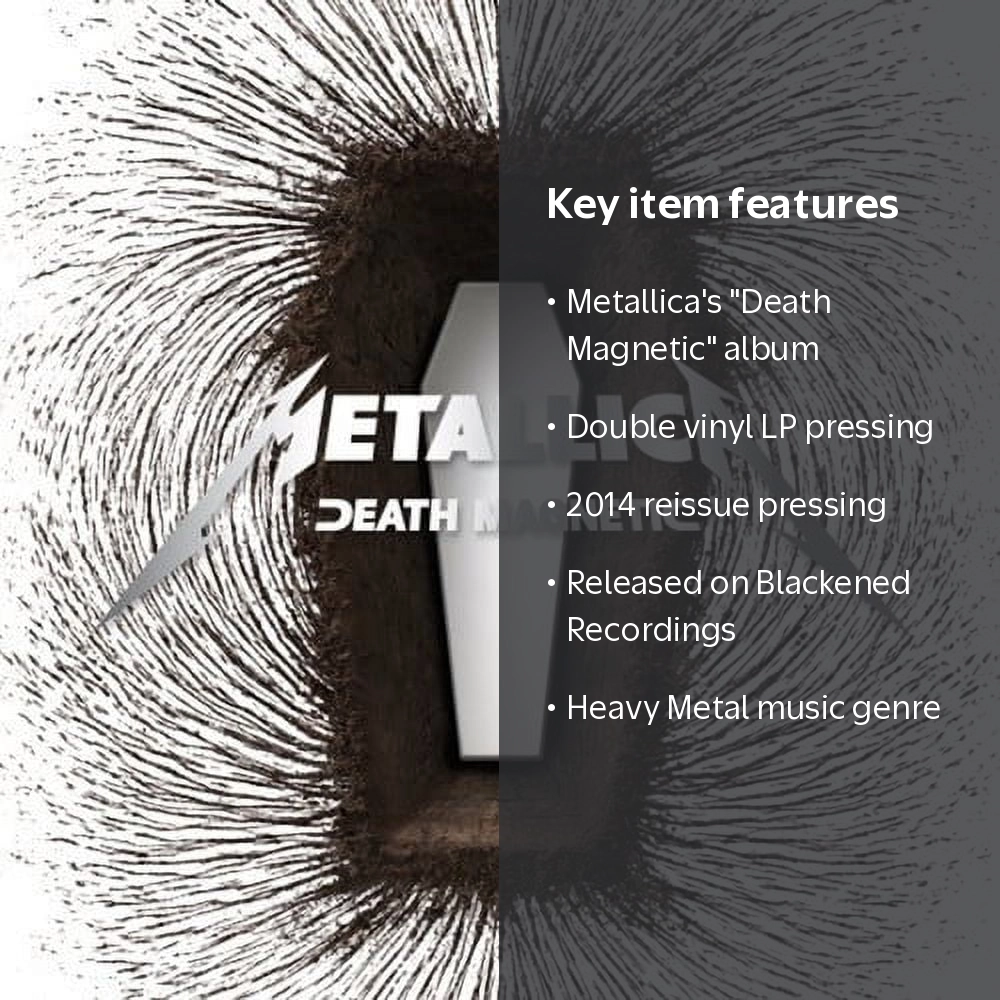 Blackened Recordings, Vinyl, Metallica - Death Magnetic - 2LP