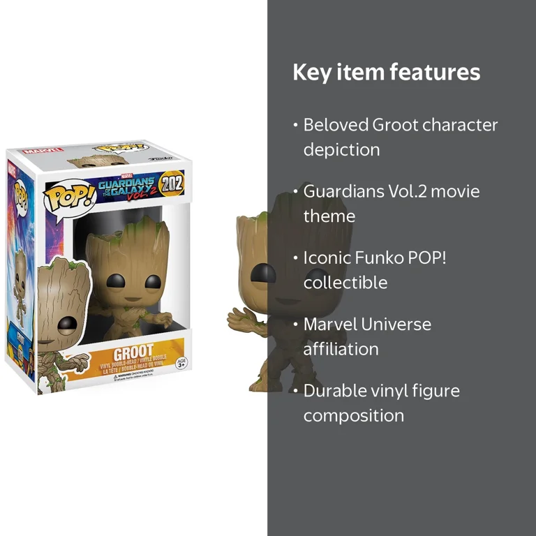 Funko, Guardians Of The Galaxy 2 Groot Vinyl Figure - Walmart.com