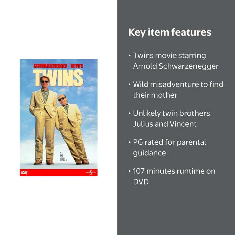 Universal Studios - Twins [DIGITAL VIDEO DISC] - Walmart.com