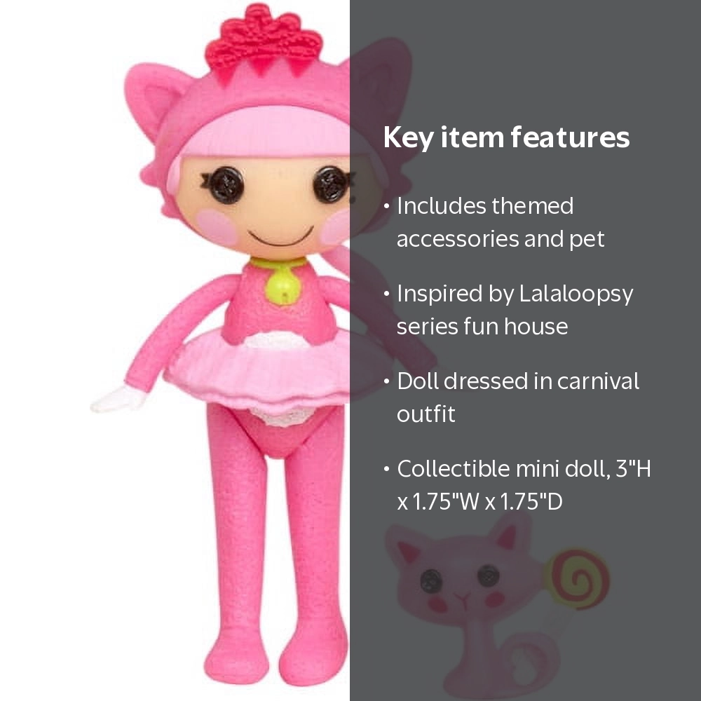 Mini Lalaloopsy Silly Fun House Jewel Sparkles Doll - Walmart.com