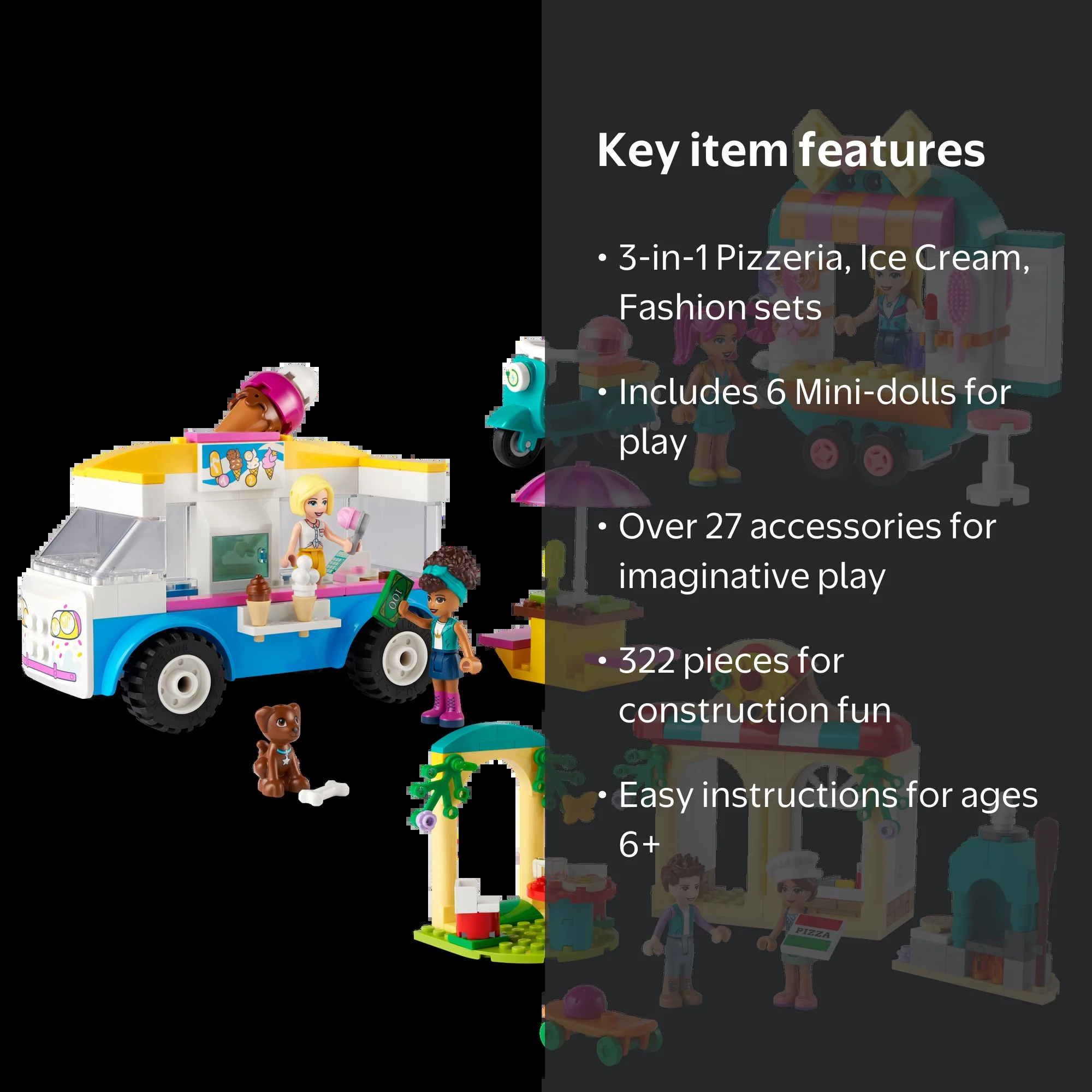 LEGO, Play Day Gift Set, 3in1 Building Set, 322 Pieces - Walmart.com