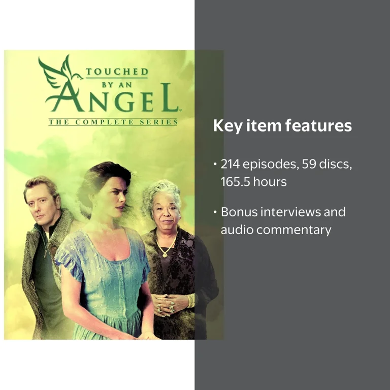 Touched by an Angel: The Complete Series 214 episodes on 59 discs