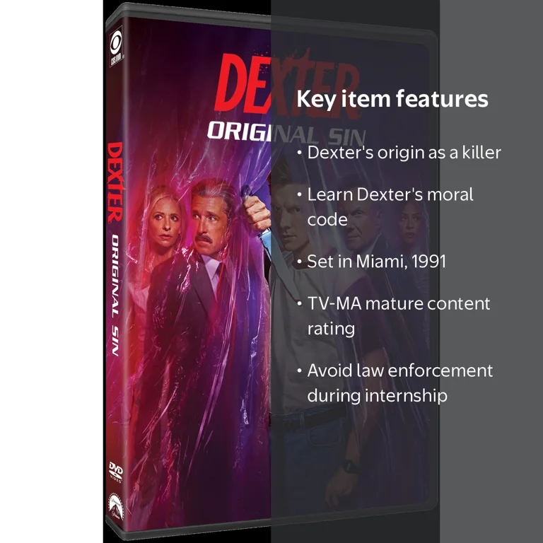 Paramount Home Video, DVD, Dexter Original Sin, Miami 1991