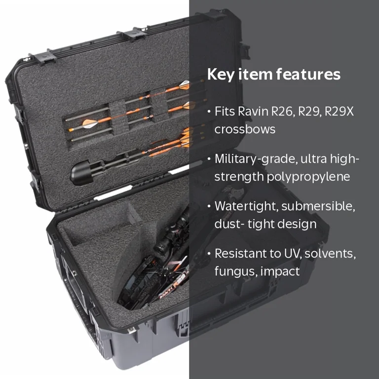 SKB iSeries Ravin R26 and R29 Heavy Duty Military Grade Crossbow