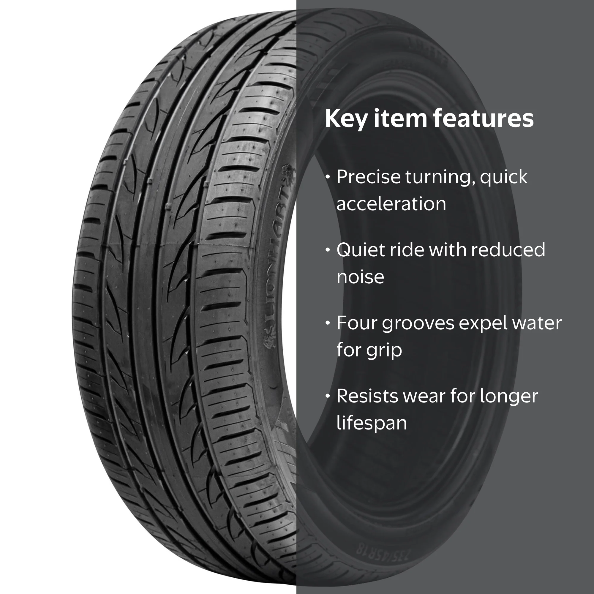 Lionhart LH-503 All Season Tire, Superior Performance and Comfort