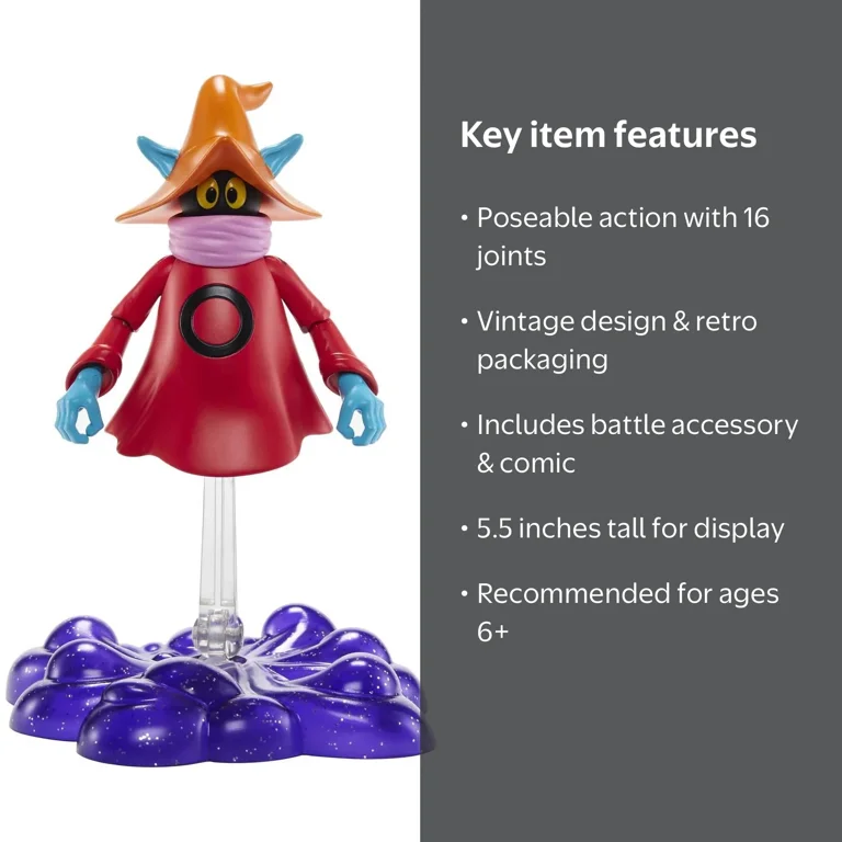 MOTU Masters of the Universe Origins Orko 5.5-In He-Man Action