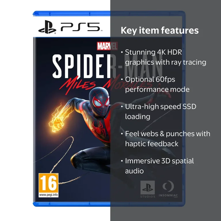 Marvel's Spider-Man: Miles Morales Game for PlayStation PS5