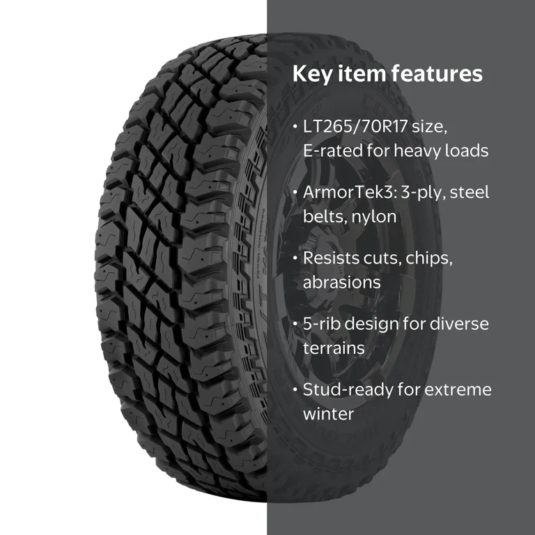 Cooper Discoverer S/T Maxx All-Season Light Truck Tire, LT265
