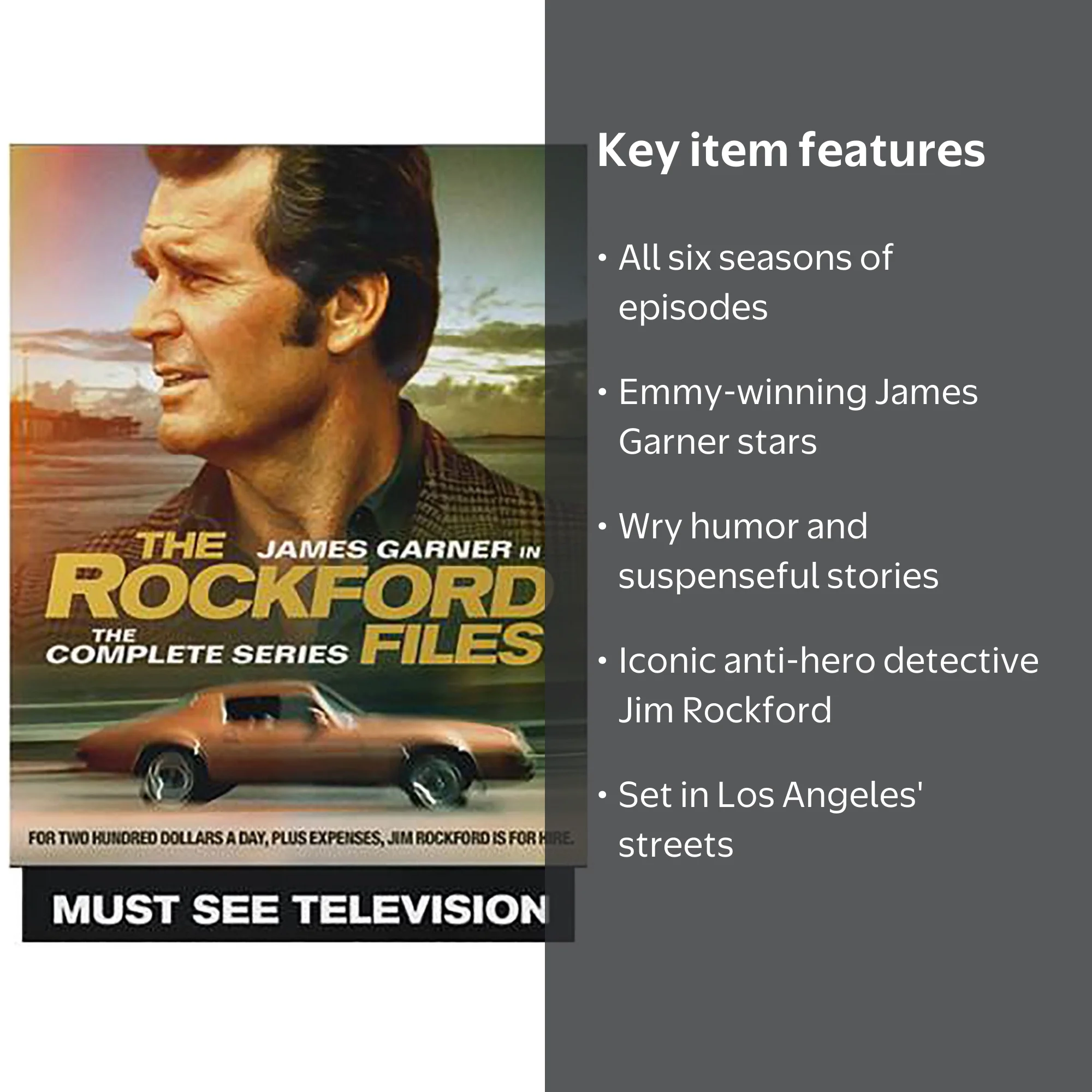 Mill Creek Entertainment, Rockford Files The Complete Collection