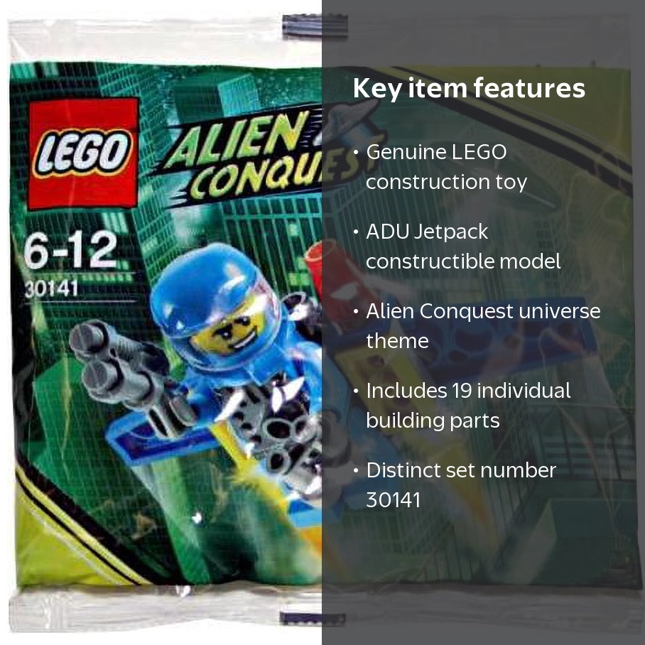 LEGO Alien Conquest: ADU Jetpack Set 30141 (Bagged) - Walmart.com