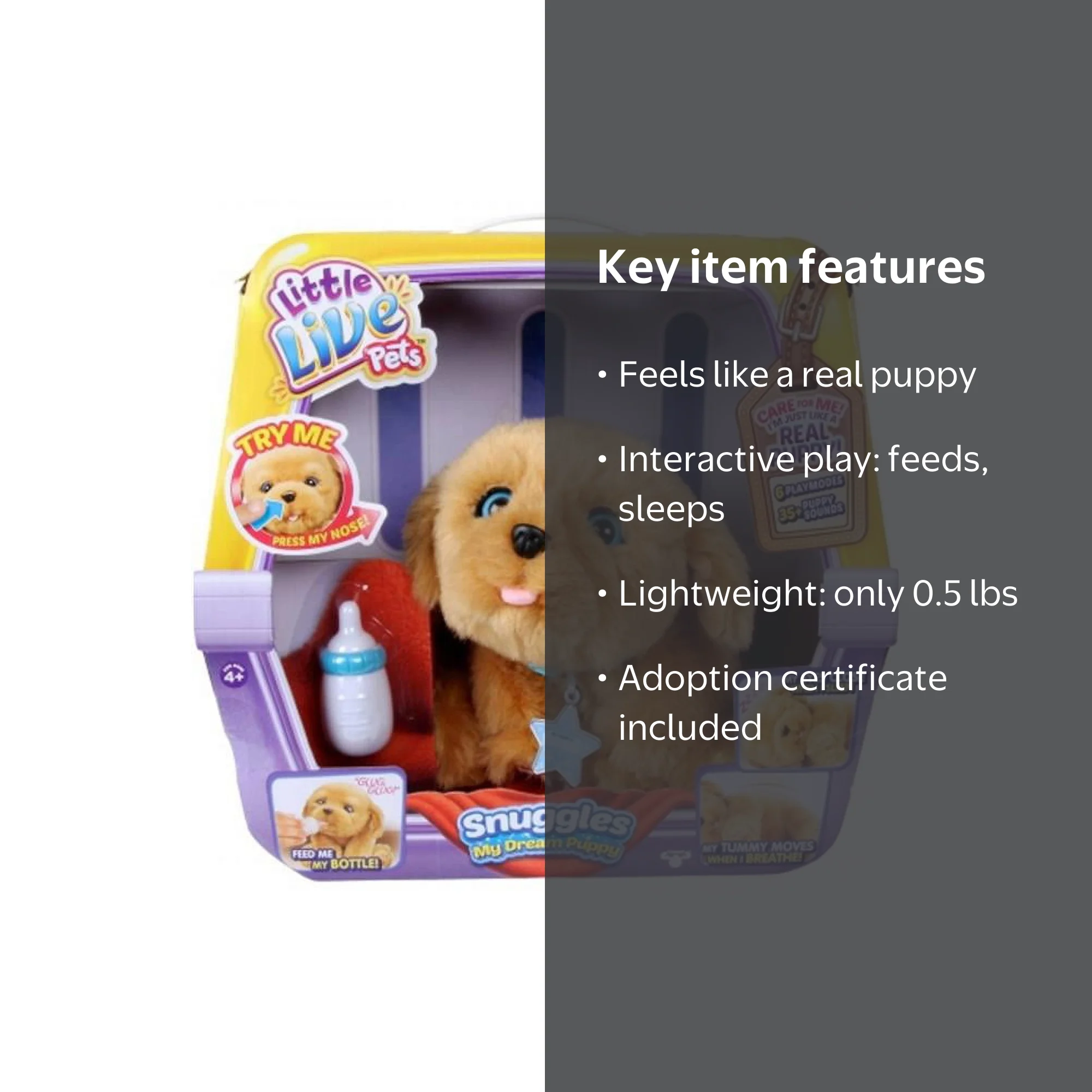 Little Live Pets 30352220 Little Live Pets - Snuggles My Dream