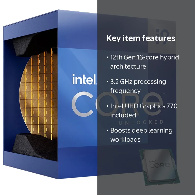 Intel, Core i9-12900K Processor, 16-Core, 3.2 GHz, LGA 1700