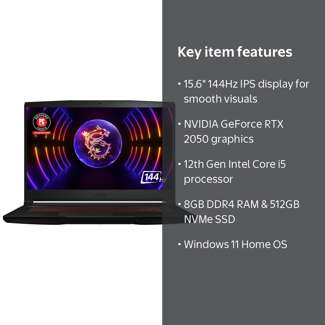 MSI GF Series Gaming Laptop - 15.6