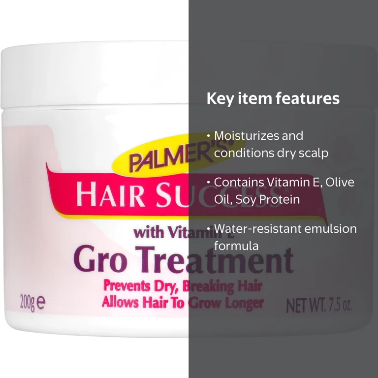 Palmer's, Hair Success Gro Treatment, 7.5 oz, Water-Resistant