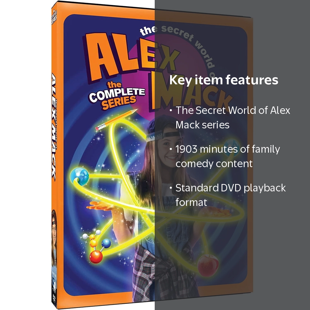 Mill Creek The Secret World of Alex Mack DVD, Complete Series