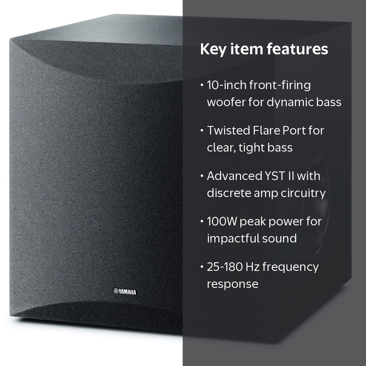Yamaha, Subwoofer, NS-SW100 10