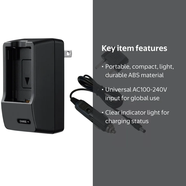 Battery Charger Compatible With Canon PowerShot SX740 HS Battery Charger Compatible With Canon PowerShot SX740 HS