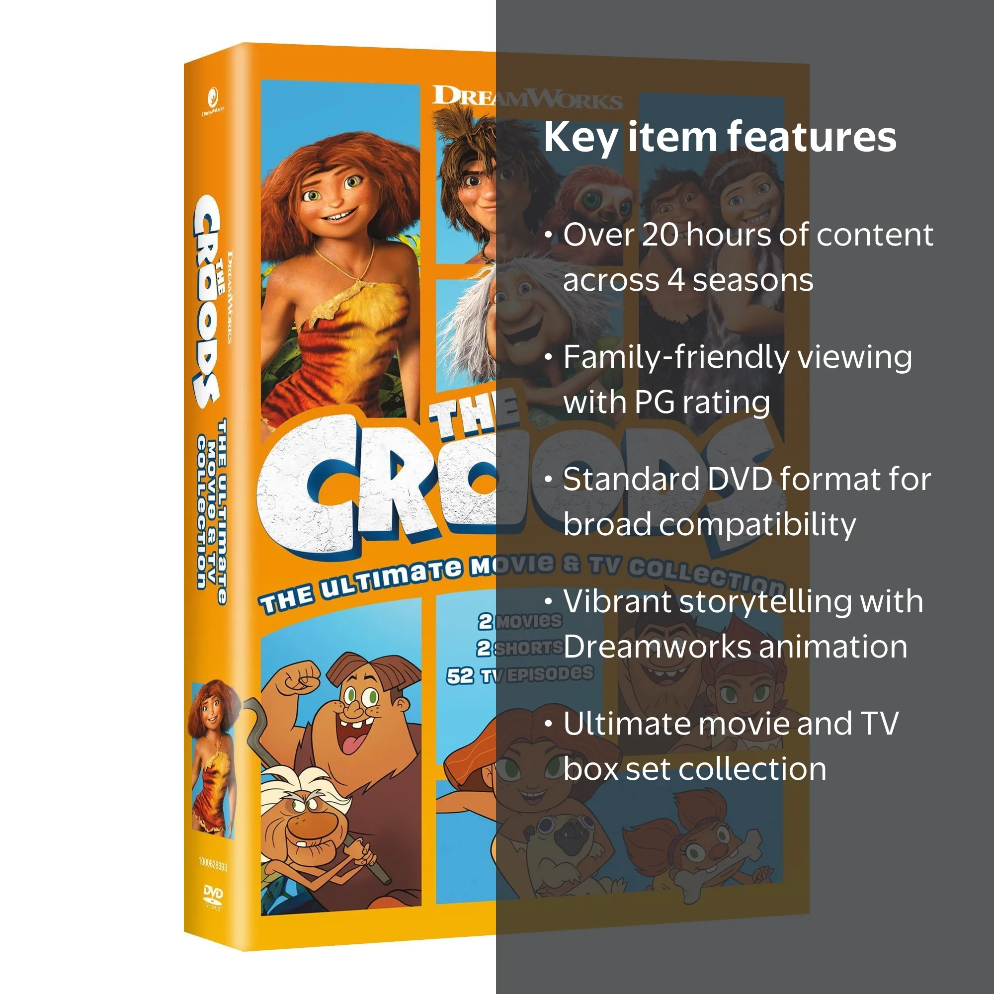 The Croods: Ultimate Movie & TV Collection (Box Set) [DVD