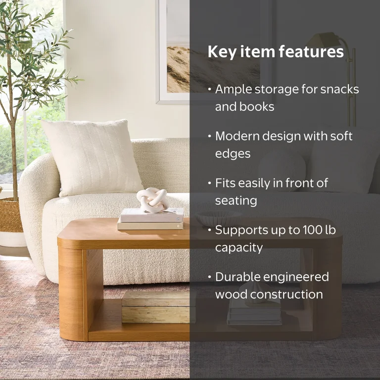 Free Shipping! Better Homes & Gardens Juliet Coffee Table, Light