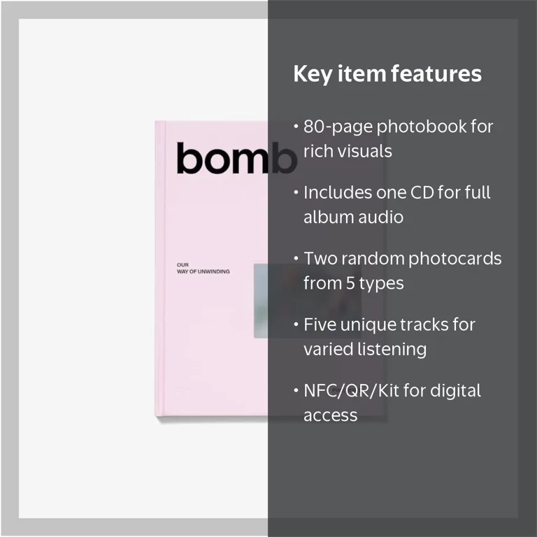 ILLIT - [BOMB] 3rd Mini Album PINK BOMB Version - Walmart.com