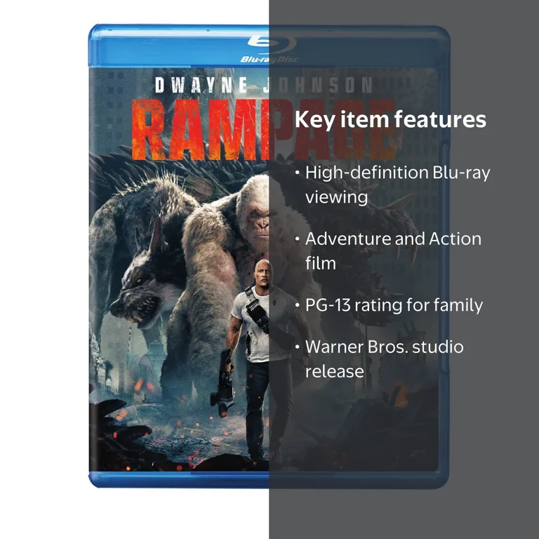 Rampage (Blu-ray) - Walmart.com