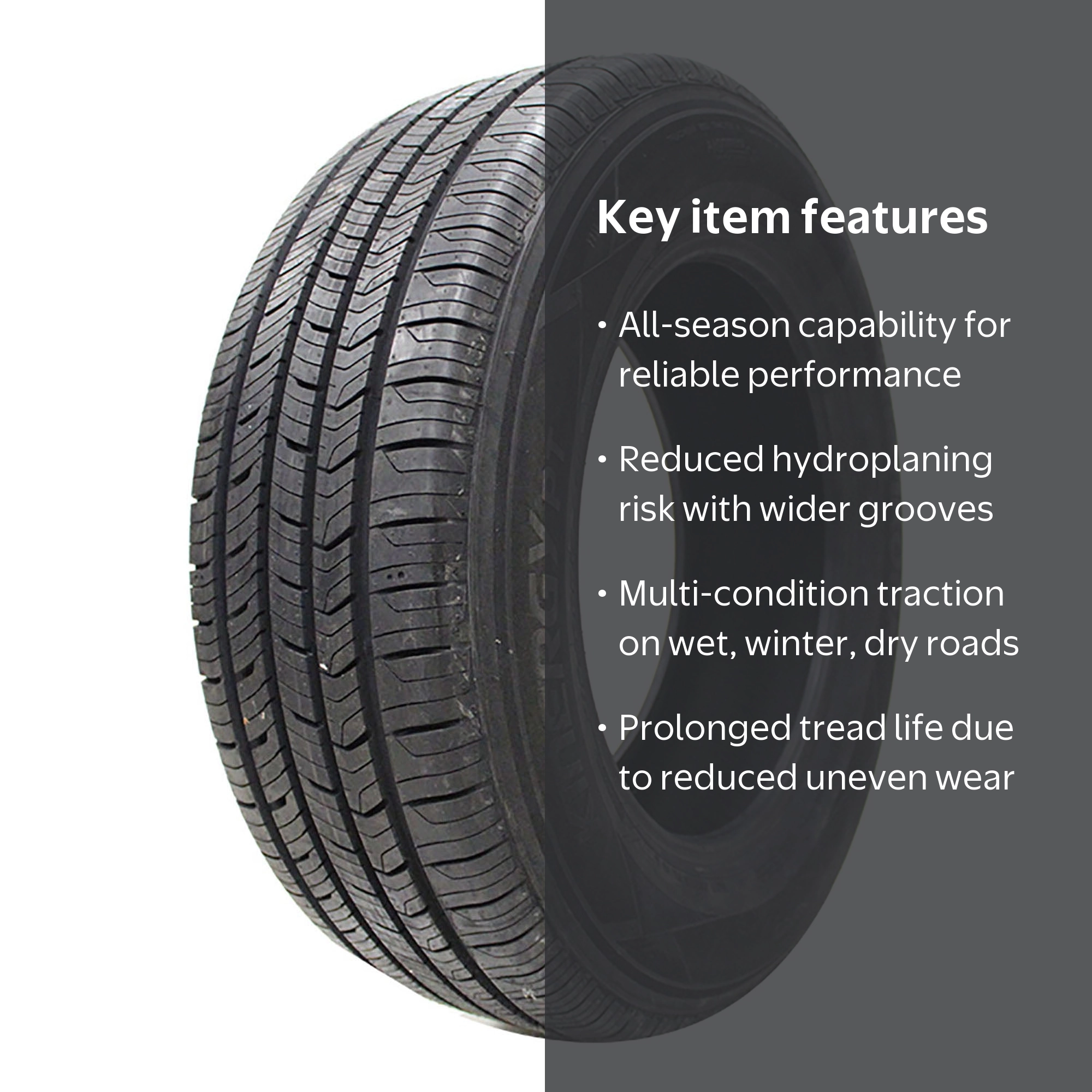 Hankook Kinergy PT (H737) 205/70R16 97H All-Season Passenger Tire