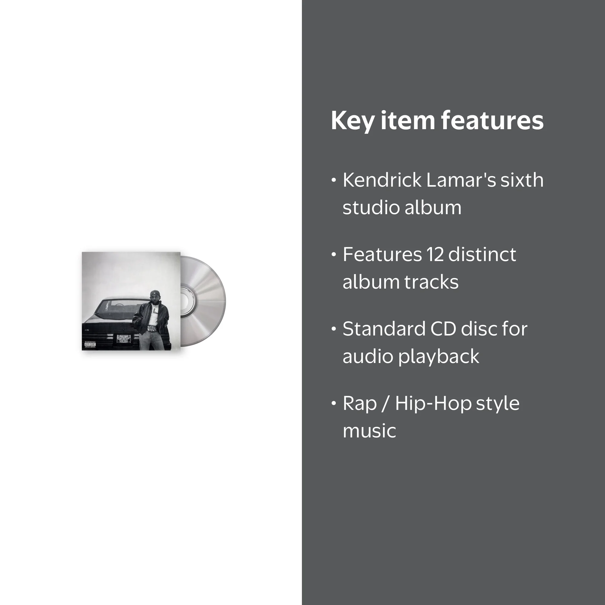 Kendrick Lamar - GNX - CD - Walmart.com