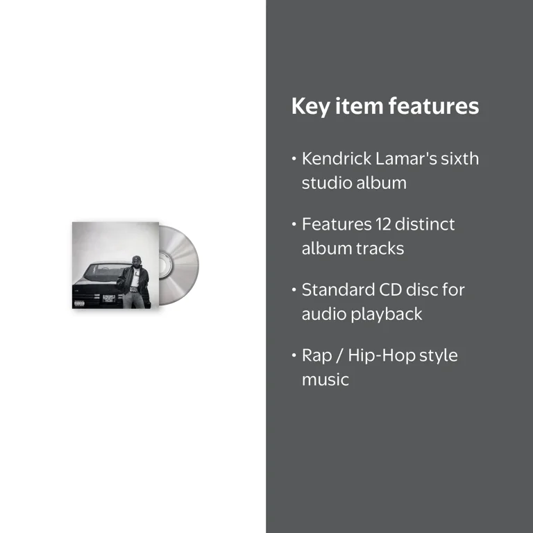 Kendrick Lamar - GNX - CD - Walmart.com