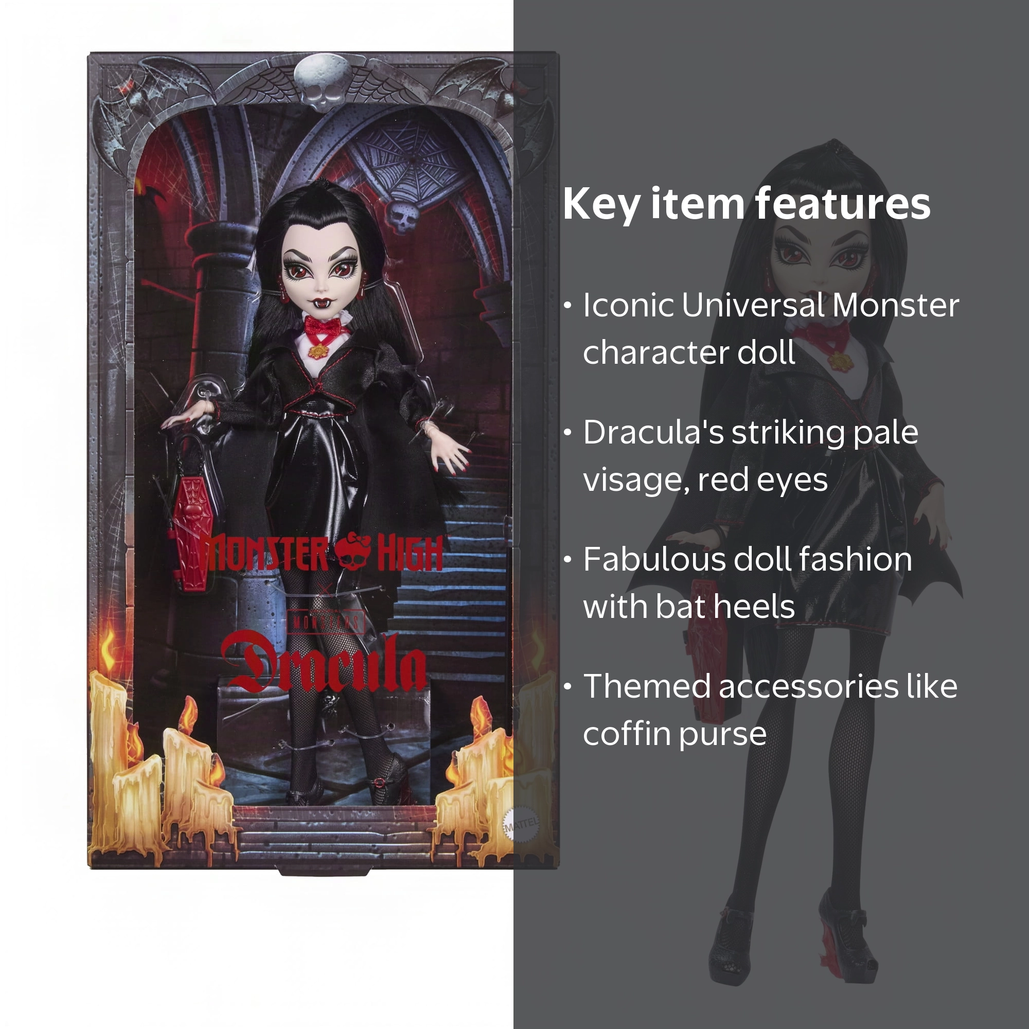 Monster High x Universal Monsters Dracula Collector Doll with