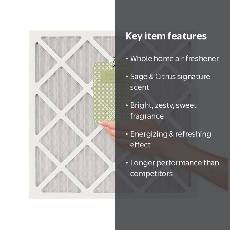 airq270 MINT ENERGYとwood Blonde Yankee Candle Whole Home Air Freshener, Sage & Citrus - Walmart.com
