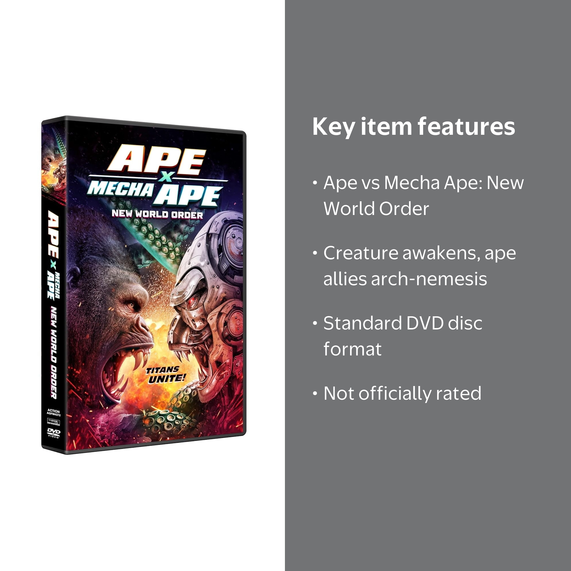 Ape vs Mecha Ape: New World Order (DVD) - Walmart.com