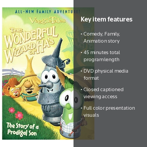 Warner Bros., VeggieTales: The Wonderful Wizard of Ha's DVD