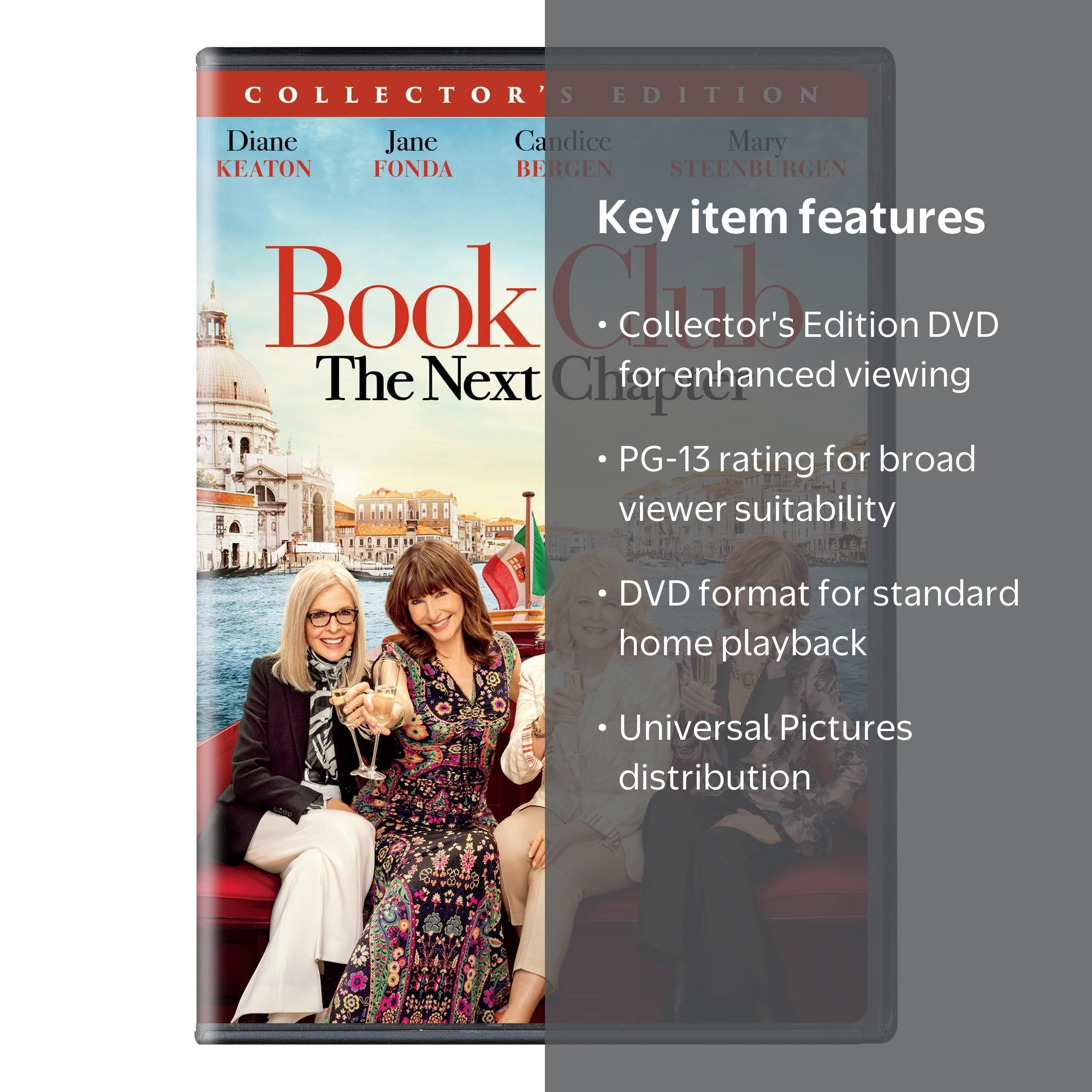 Book Club: The Next Chapter - Comedy Adventure DVD - Walmart.com