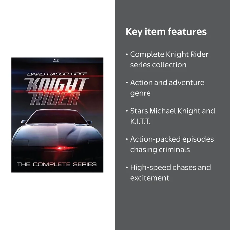 Mill Creek, Complete Series Blu-ray, Knight Rider, Action