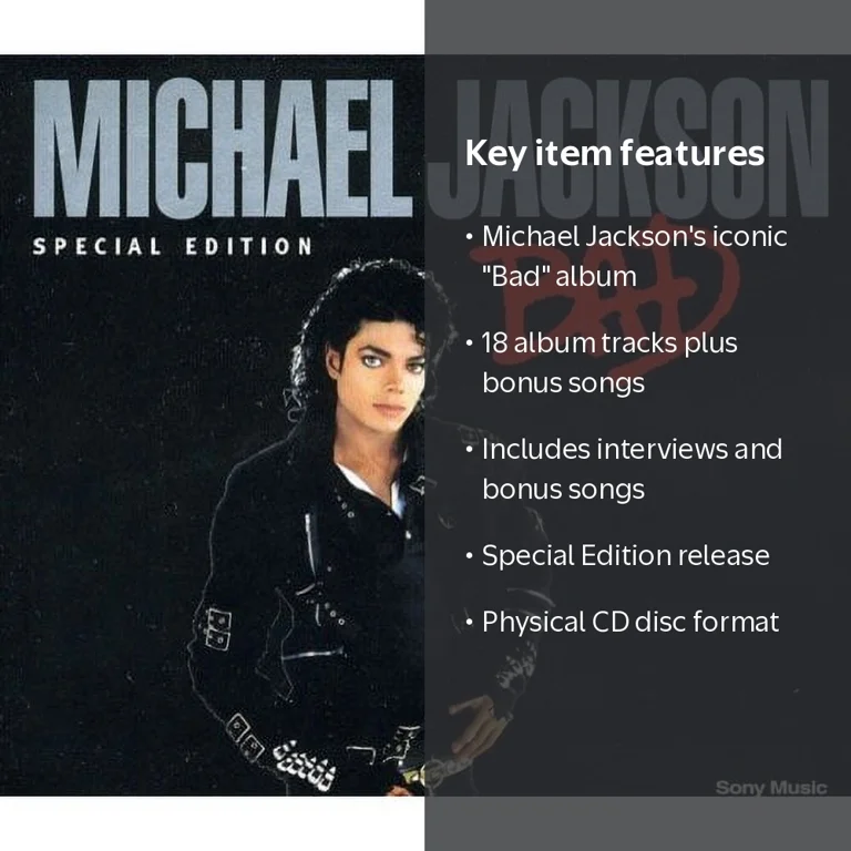 Michael Jackson - Bad: Special Edition [CD] - Walmart.com