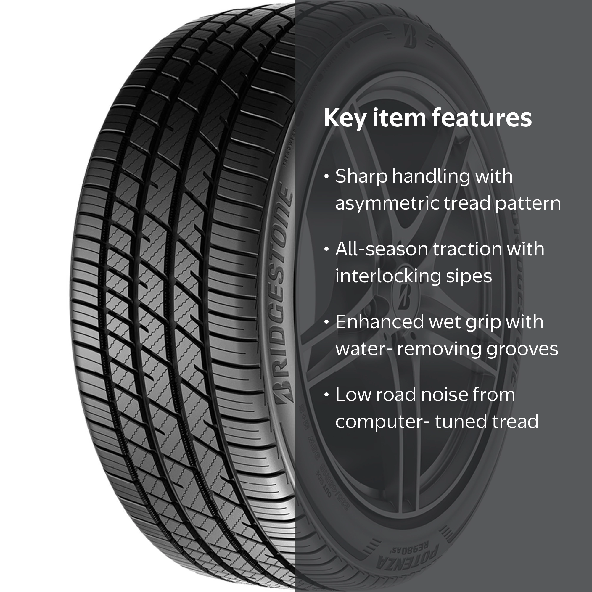 Bridgestone Potenza RE980AS+ Performance 225/40R19 93W XL