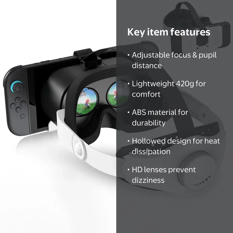 Newest VR Headset for Nintendo Switch 2 Model, 3D VR Glasses with