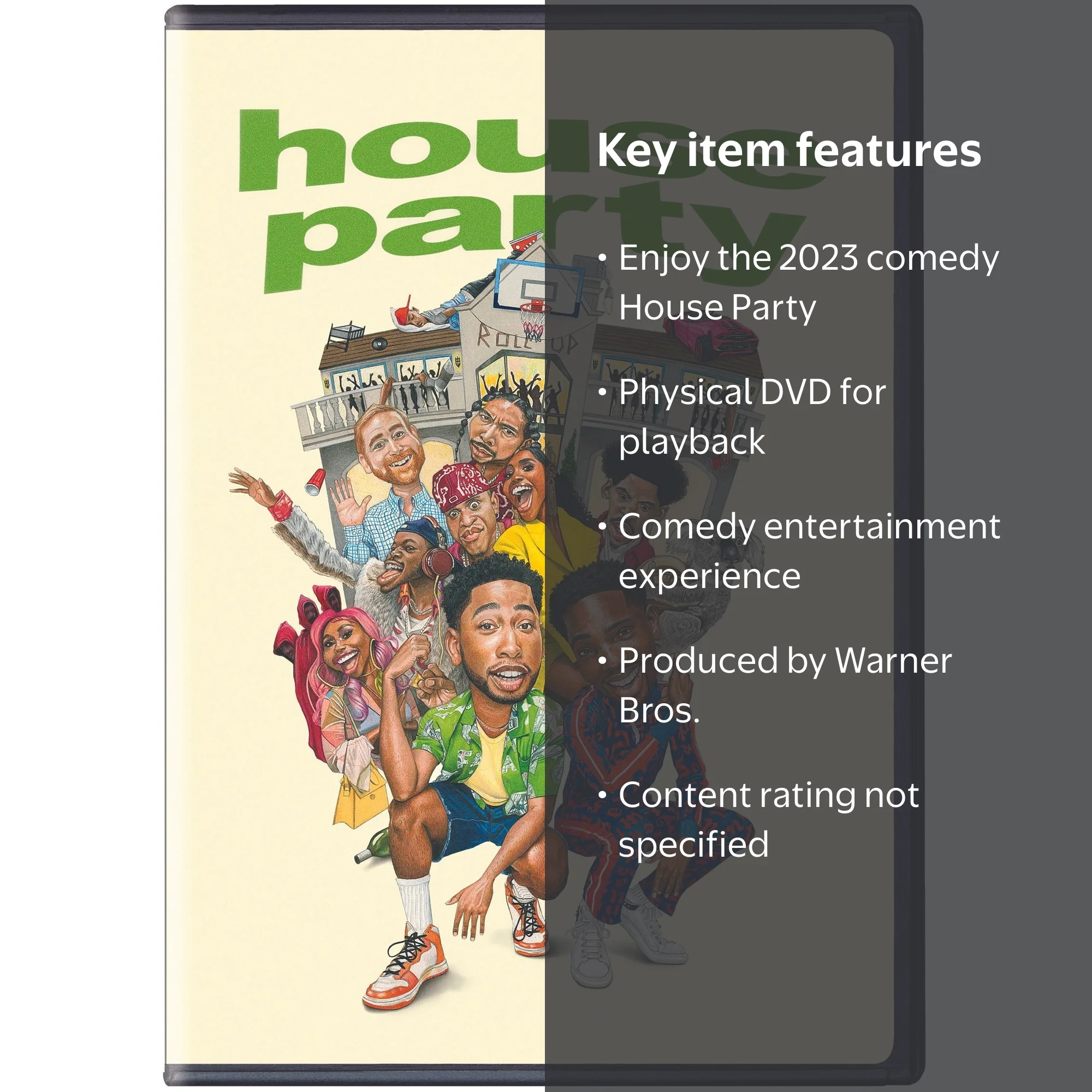 House Party (2023) - Lebron James Mansion Adventure (DVD
