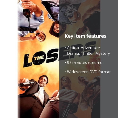 Warner Home Video: The Losers - Action & Adventure DVD, Elite