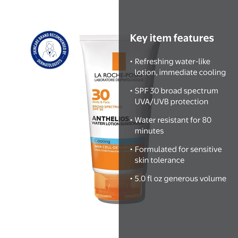 La roche-Posay Anthelios 30 Cooling Water Suncreen Lotion SPF 30