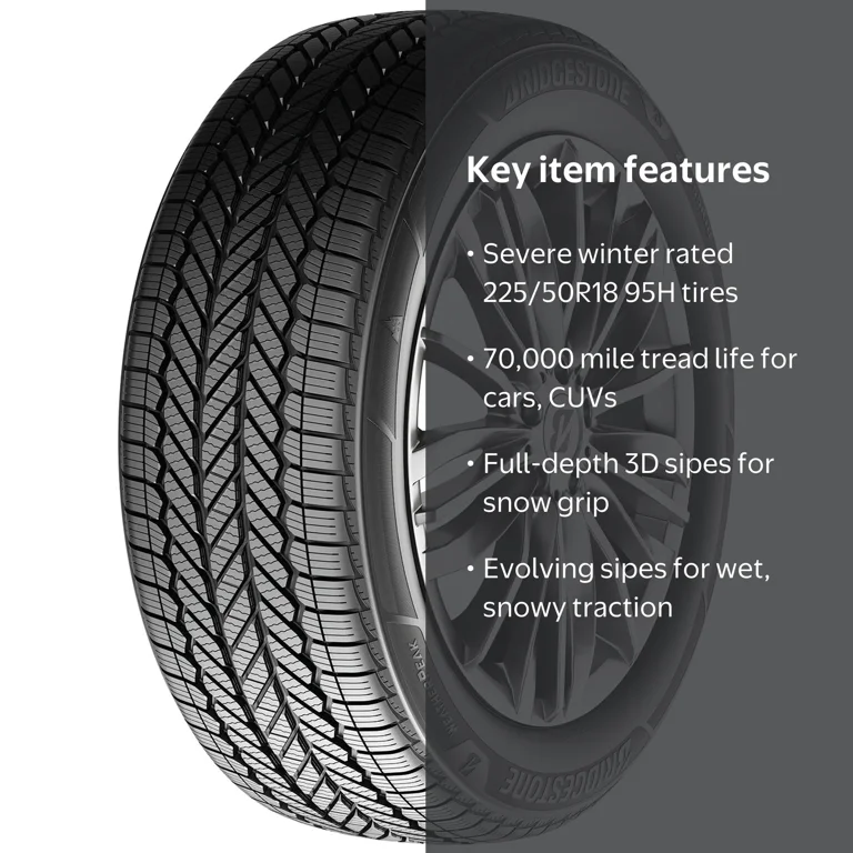 Bridgestone Weatherpeak All Weather 225/50R18 95H Passenger Tire