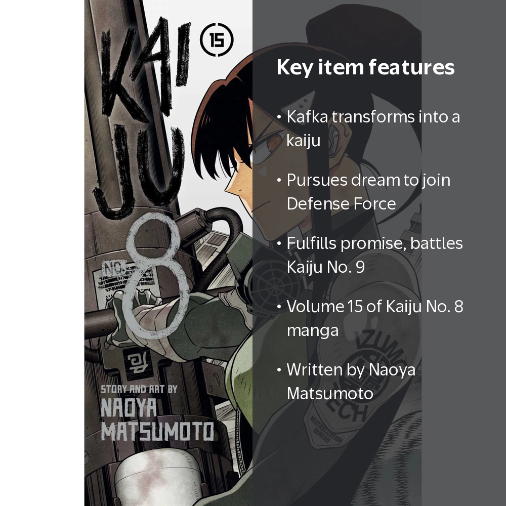 Kaiju No. 8, Vol. 15 (Paperback) - Walmart.com