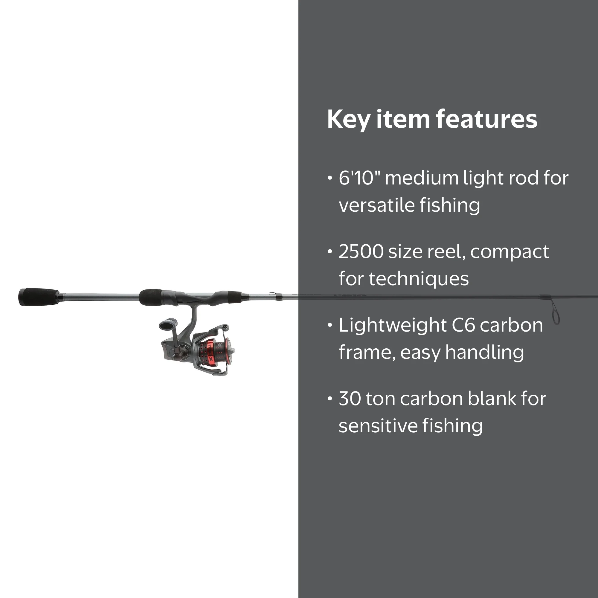 baitcaster rods M1 Travel ishing Rod best fishing bank rod holder Color:Ice Blue & Grey Berkley X9 Braided Line wrapped carbon tape forming