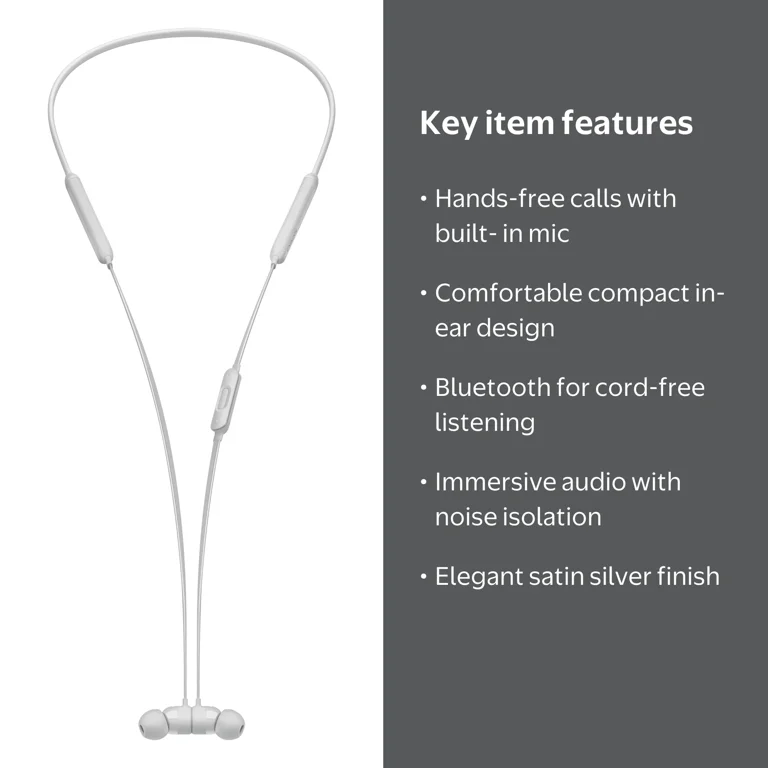 Beats X - Earphones with mic - in-ear - Bluetooth - wireless